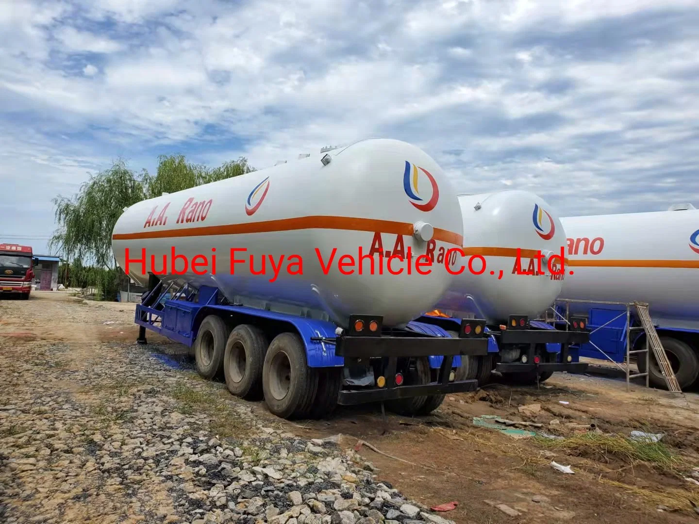 Used 2010-2015 Years Second Hand 50000 Liters 56000 Liters 60000 Liters Propane LPG Tanker Semi Trailer