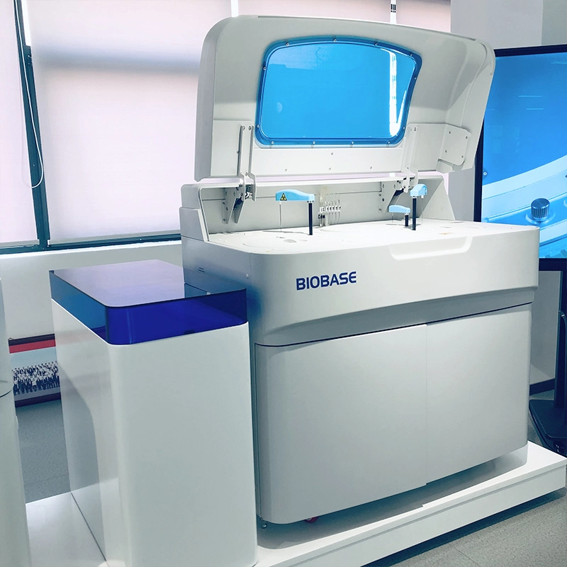 BioBase 400 pruebas por hora Analizador químico clínico totalmente automatizado Analizador de bioquímica