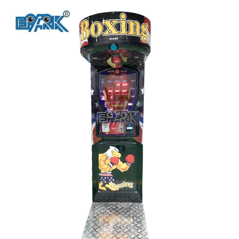 Amusement Coin Operated Games Punching Ultimate Maquina De Boxer Electronic Tickets Redemption Arcade Boxing Machine