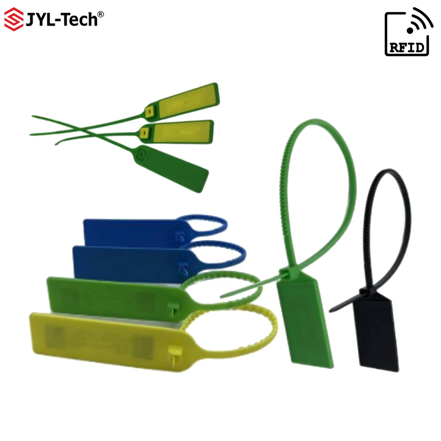 Programmable UHF Logistic Management Warehouse Tag Nylon Cable RFID Zip Tie Tags