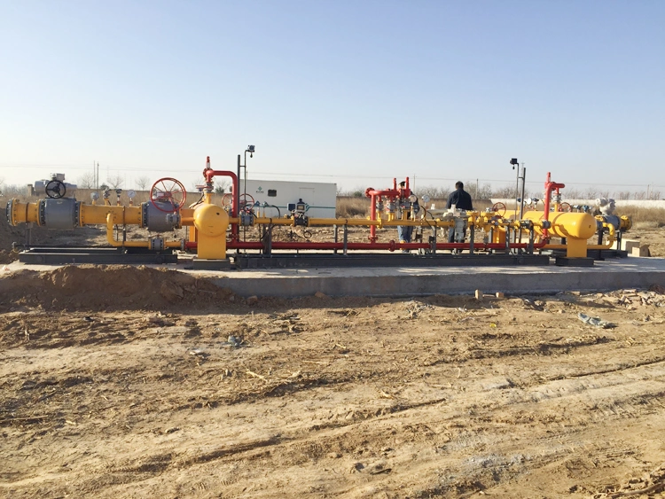 CNG Gas Pressure Regulating and Metering Transmission Station