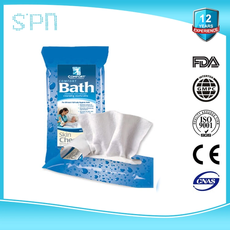 Special Nonwovens Eco Friendly Biodegradable Patient Disposable Disinfect Soft Adult Hospital Cleaning Wet Wipe Without Flavor