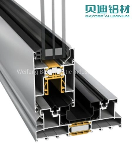 Aluminum Aluminium Extrusion Profiles for Industrial Machine Rail Grating Profiles 6082