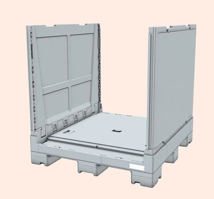 330 Gal Plastic Folding IBC Container