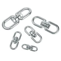 W Polished Stainless Steel Material Hook and D Ring Swivel Split Ring