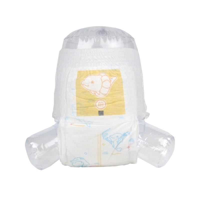 China OEM New Design Soft Disposable Baby Pull UPS High Absorbency Breathable Baby Pants