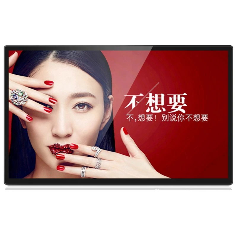 55 Inch Indoor High Brightness Advertising Display Infrared Capacitive Monitor Wall Mounted Commercial Touch Screen LCD Interactive Flat Panel