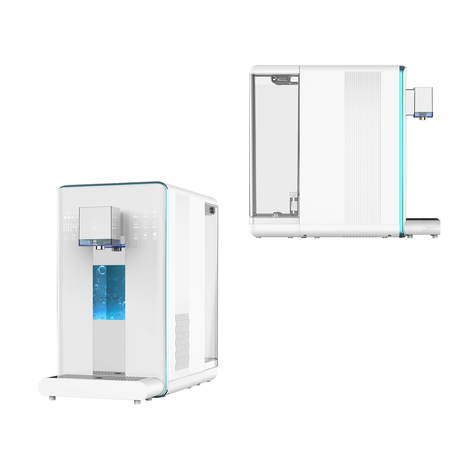 Smart Modern Heater and Cooler Big Size Hydrogen Water Dispenser with Reverse Osmosis Filter System