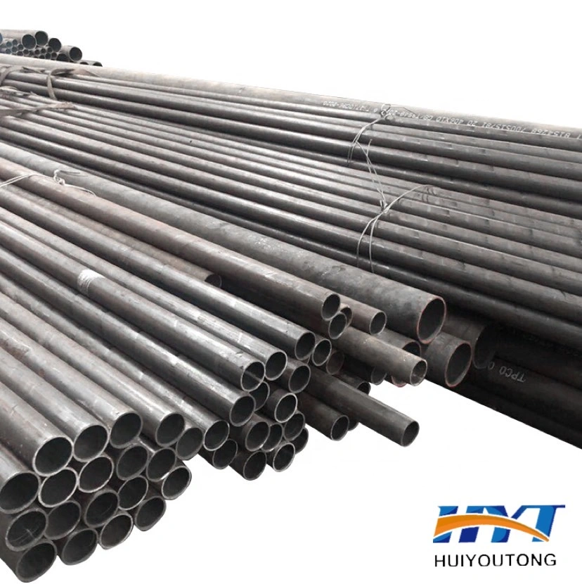 Carbon 4 1/2inch Size Steel Pipe and Carbon Tube Hollow Section Iron Pipe for Construction