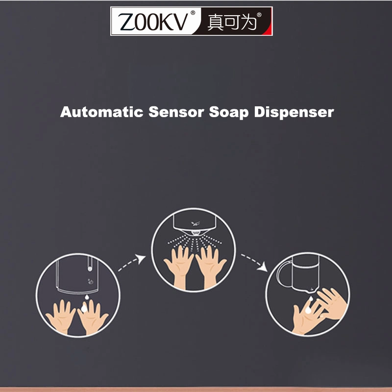 Wall-Mounting Non Touch Automatic Soap Dispenser Hand Sanitizer Alcohol Spray Sterilizer Drip Wash
