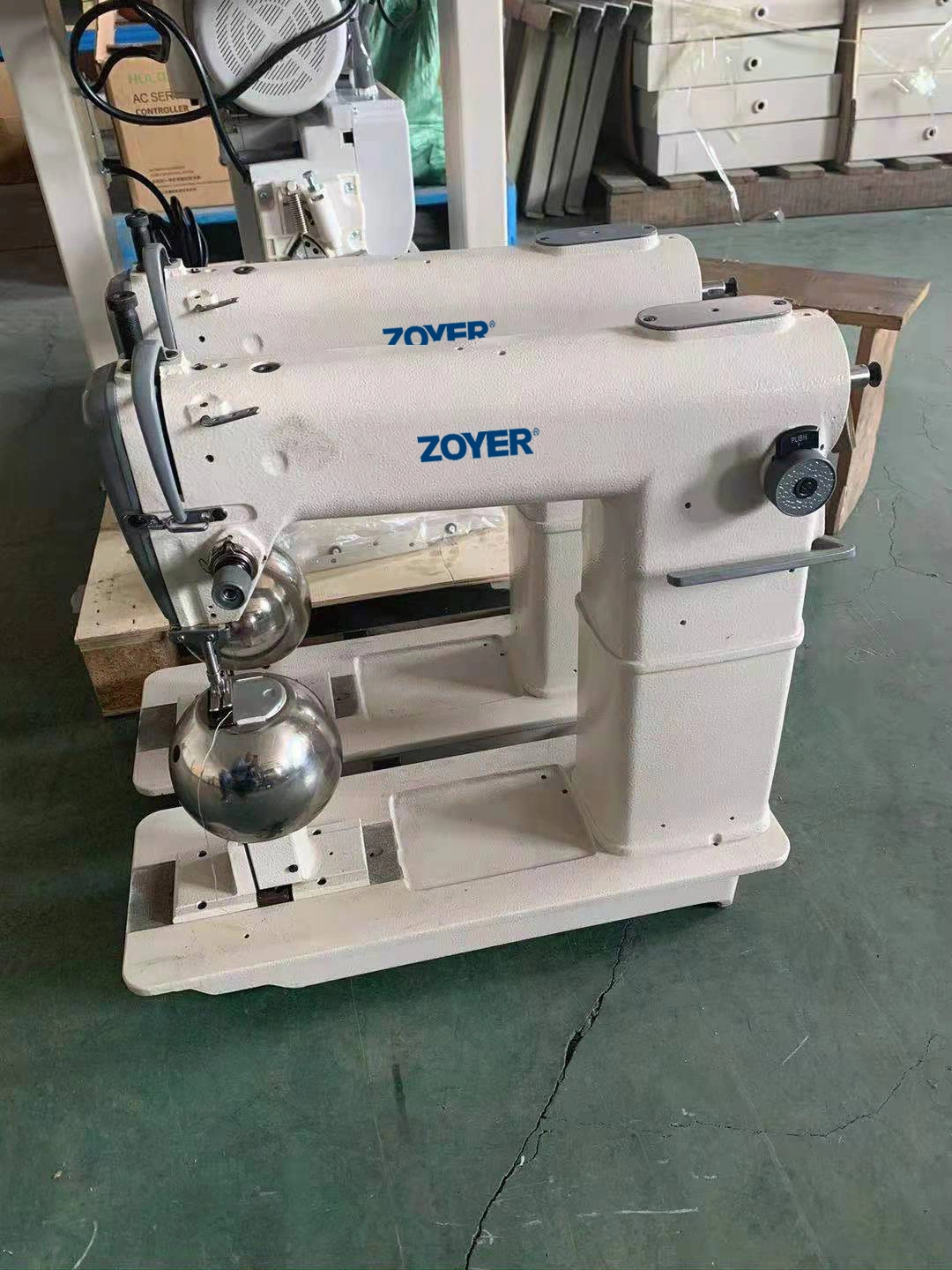 Zy810wda Post Bed Auto-Trimmer Hair Wig Making Sewing Machine