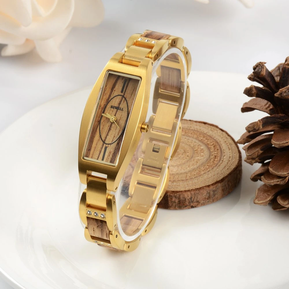 Bewell Customized Wood Watch Relojes Madera Luxury Watch Reloj Pulsera De Madera Hombre