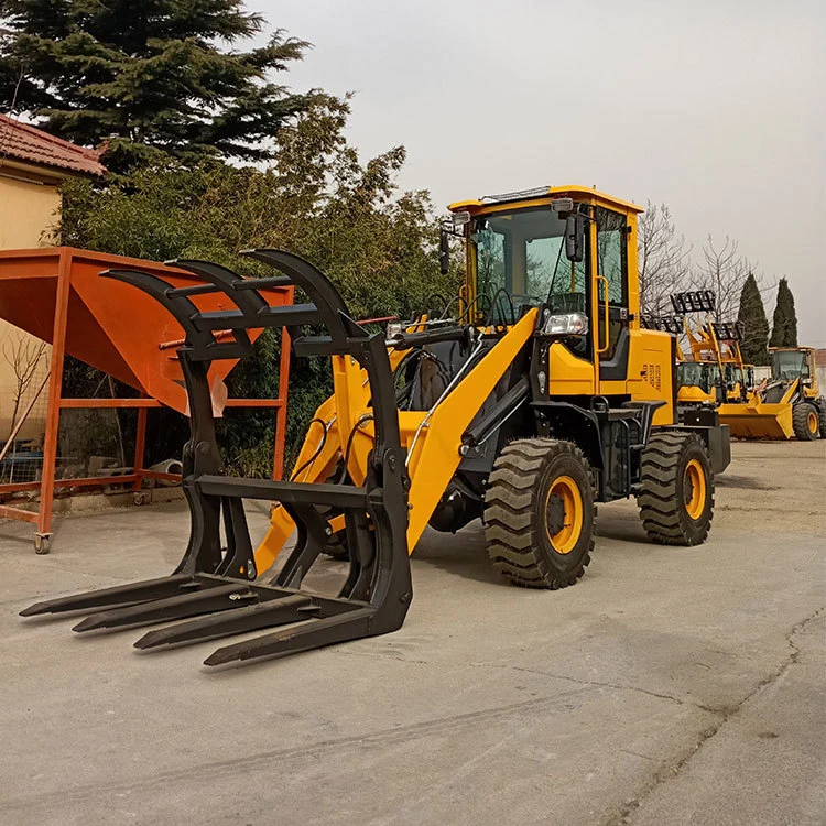 Neueste Technologie 4 Radbagger, Lader mit Digger für den Bau