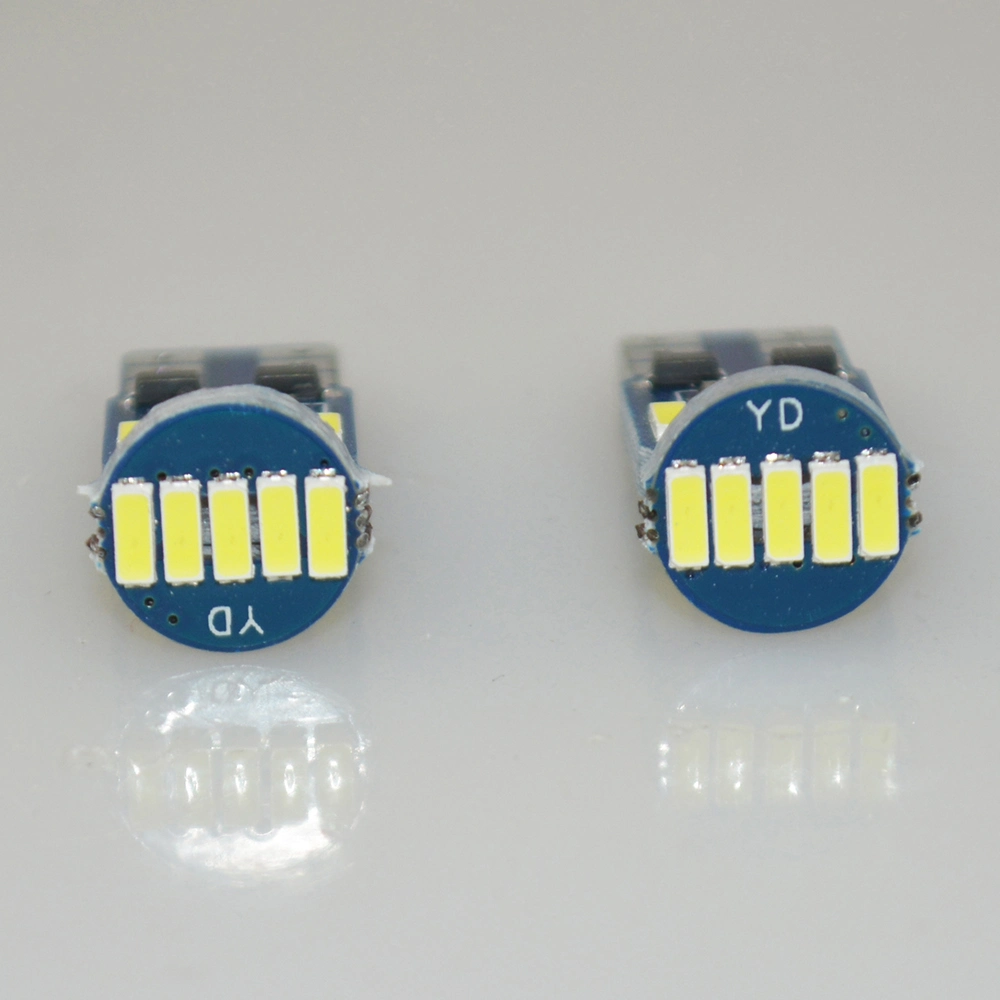 12 в W5W 194 168 501 15SMD Canbus без ошибок T10 15LED 4014 светодиодный фонарь заднего хода автоматической приборной панели T10 автомобиль Светодиодная лампа