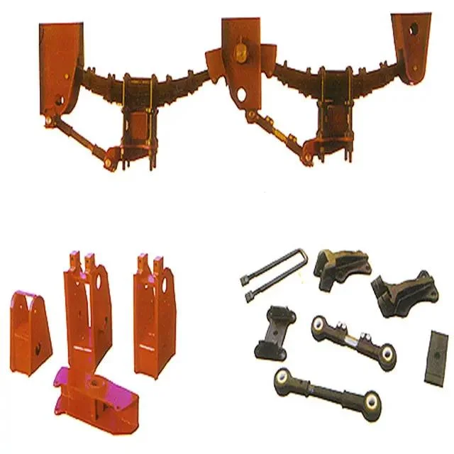 Semi Trailer Parts Suspension Leaf-Spring American Type Mechanical Suspension System for Sale Trailer Parts