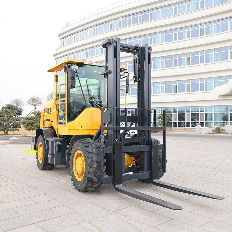 Mingyu Warehouse Equipment Heavy Duty for Sale Rough Terrain Trucks 3ton Diesel Forklift Truck