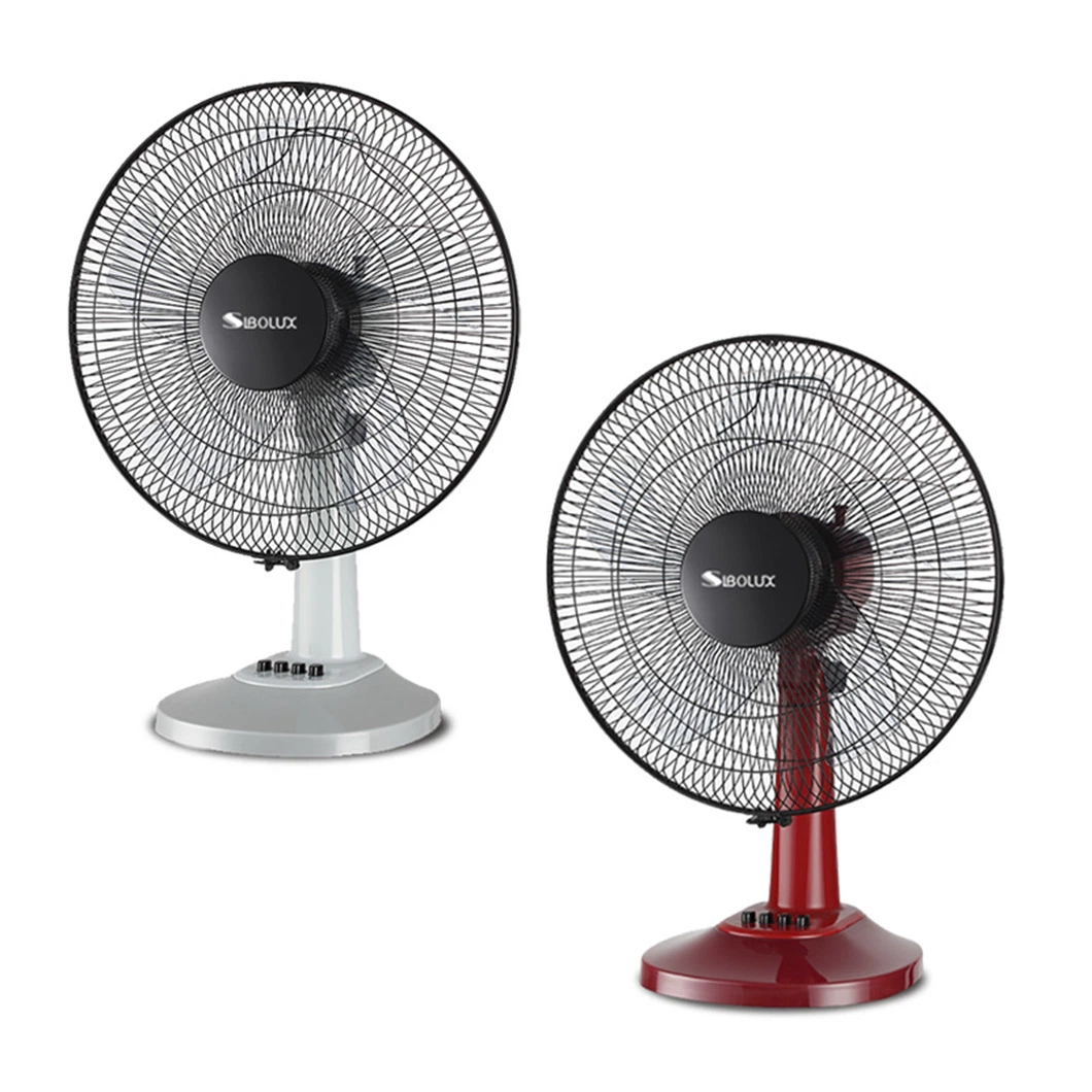 Ventilador de escritorio clásico para el hogar al por mayor para dormitorio Mini ventilador de mesa de 12 pulgadas con certificación CE/CB/RoHS