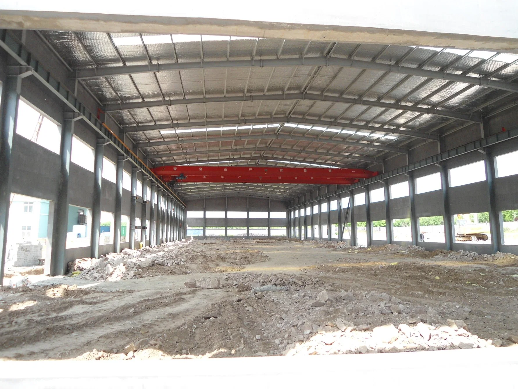 Turnkey Steel Solutions Steel Frame Pole Barnbuildings Metal Shop with Porch