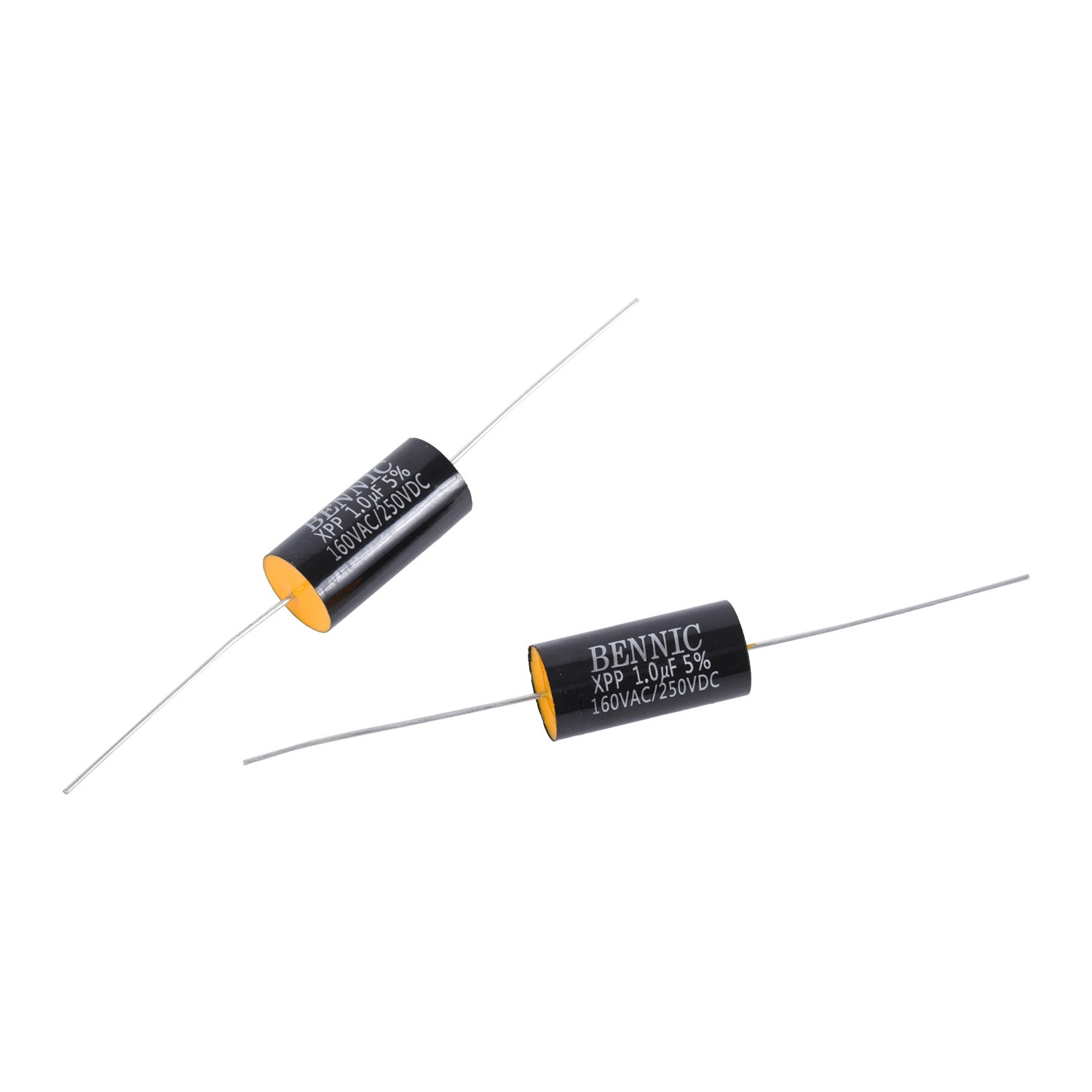 Factory Price Axial Capacitor 4.7UF150VAC 4.7UF250VAC Audio Capacitors Can Be Customized