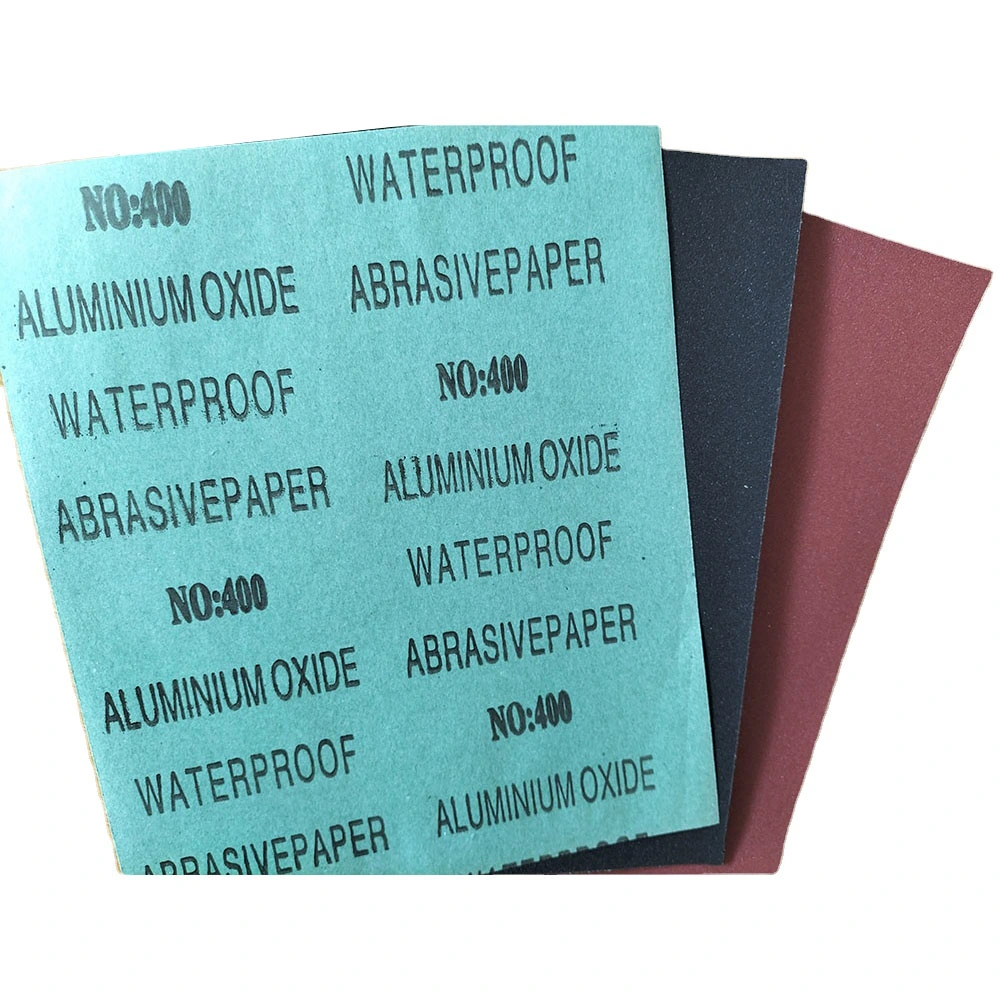 Cheap Sanding Paper Red Surface and Black Surface for Supermarket Set