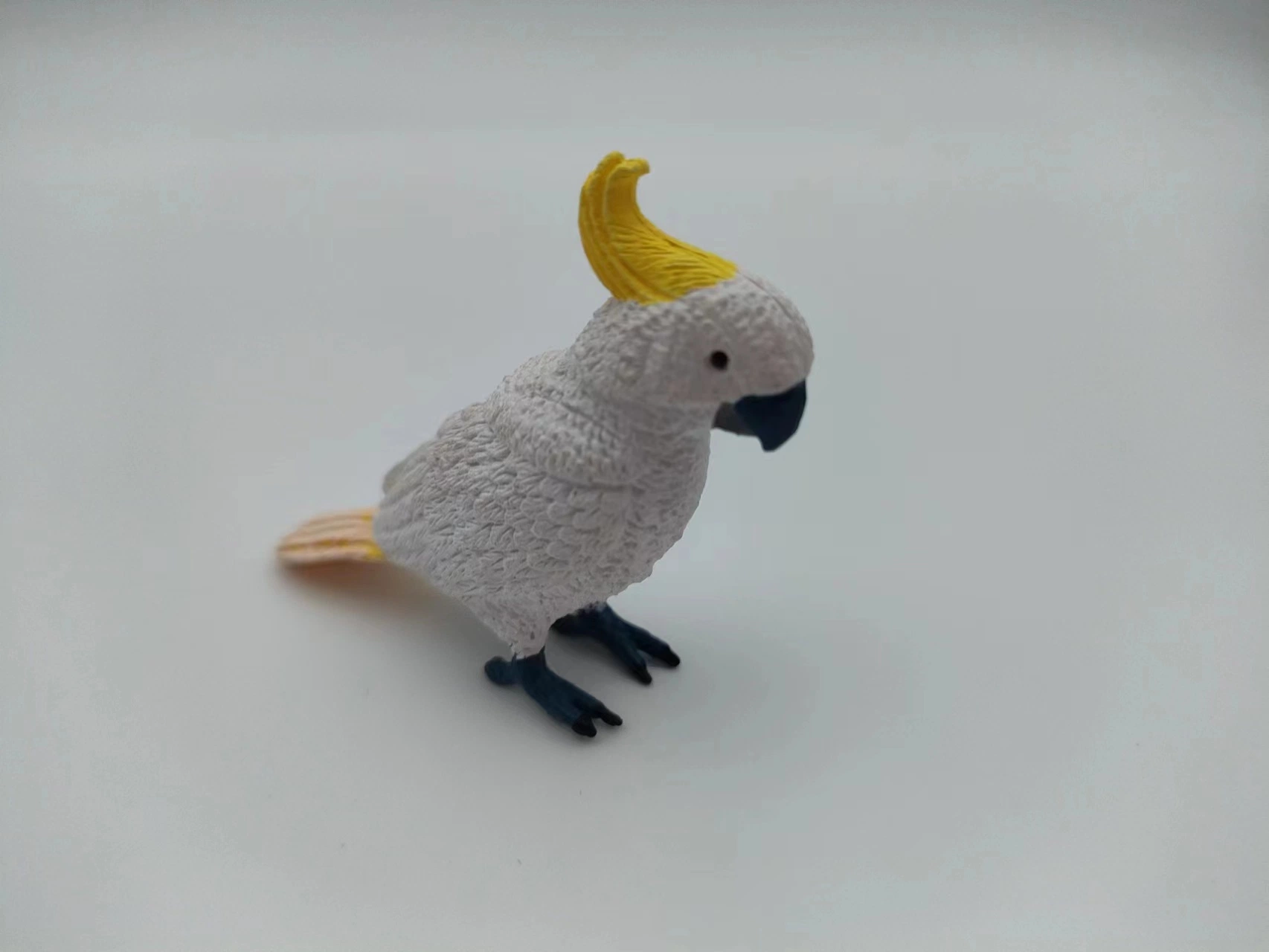 Brinquedo de figura de pássaro em PVC para colecionadores e entusiastas
