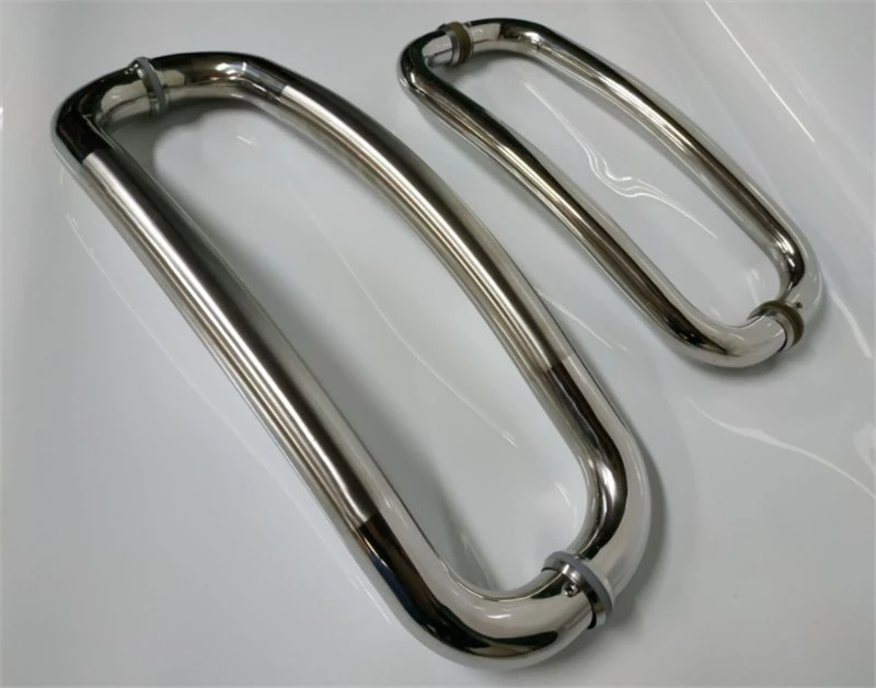 Round Shape Bar Stainless Steel Modern Door Handle