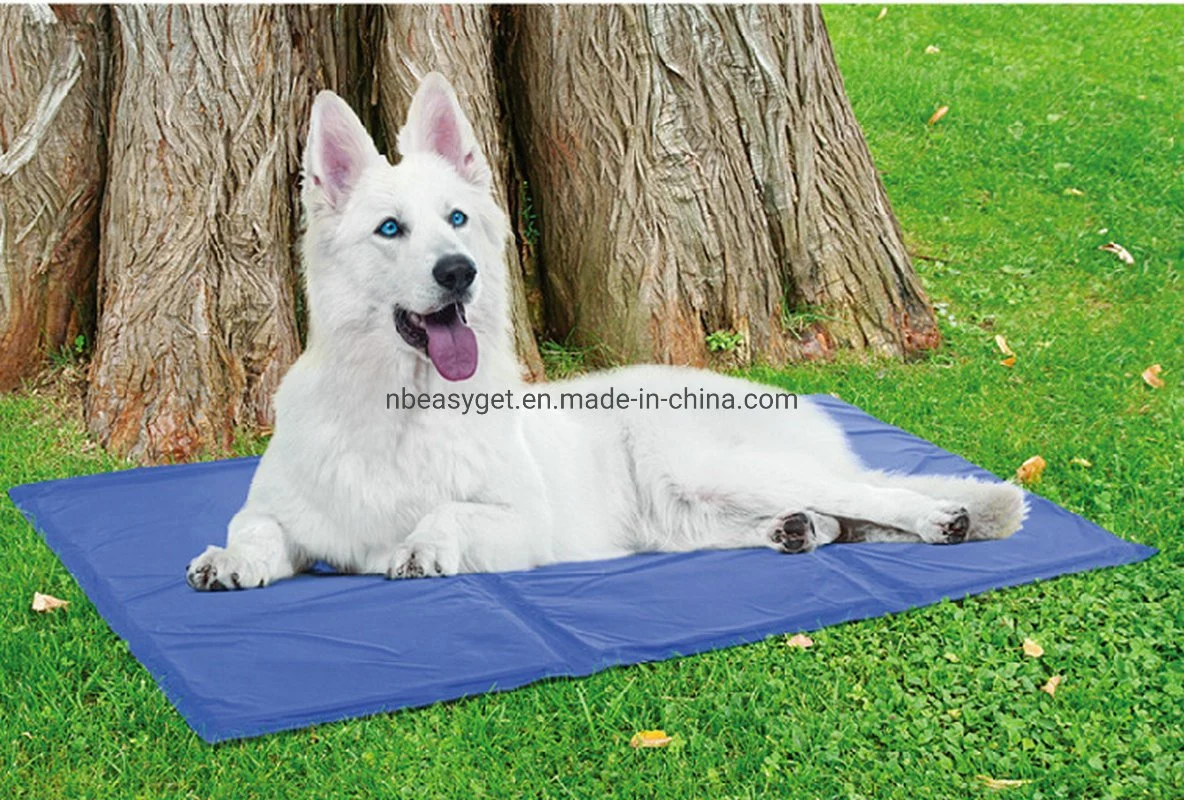 Pet Cooling Pad Waterproof Nylon Bed Pressure Activated Gel Dog Mat Esg12612