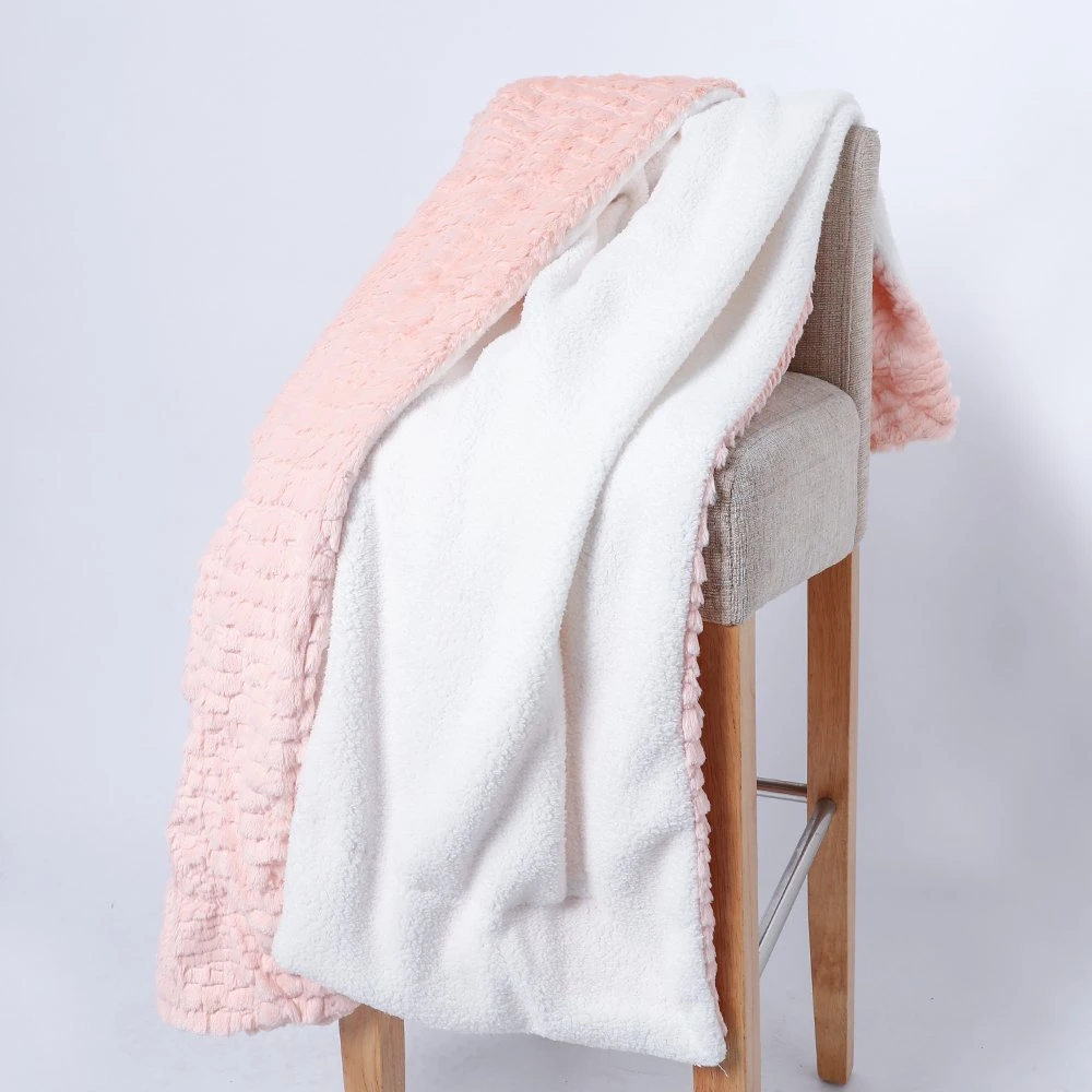 La Toison d'enfants de la laine de coton bébé literie Vison Blanket