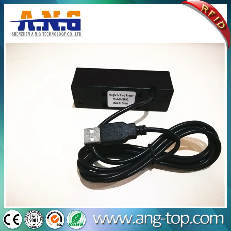 Msr100 Mini считывателя магнитной карты Hico и Loco контакт 1&amp;2&amp;3