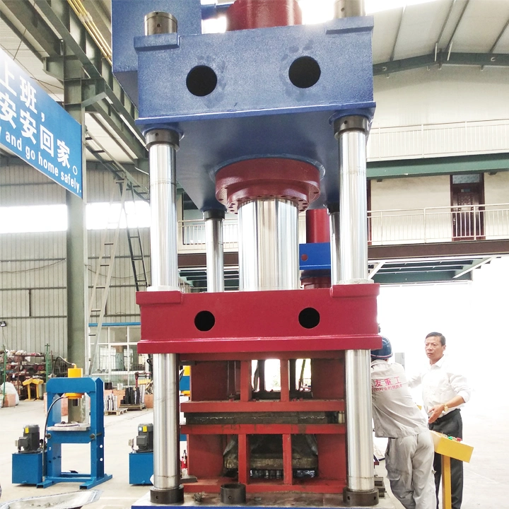 Yq32 China Manufacturer Four Pillars Type Puching Hydraulic Press Machine