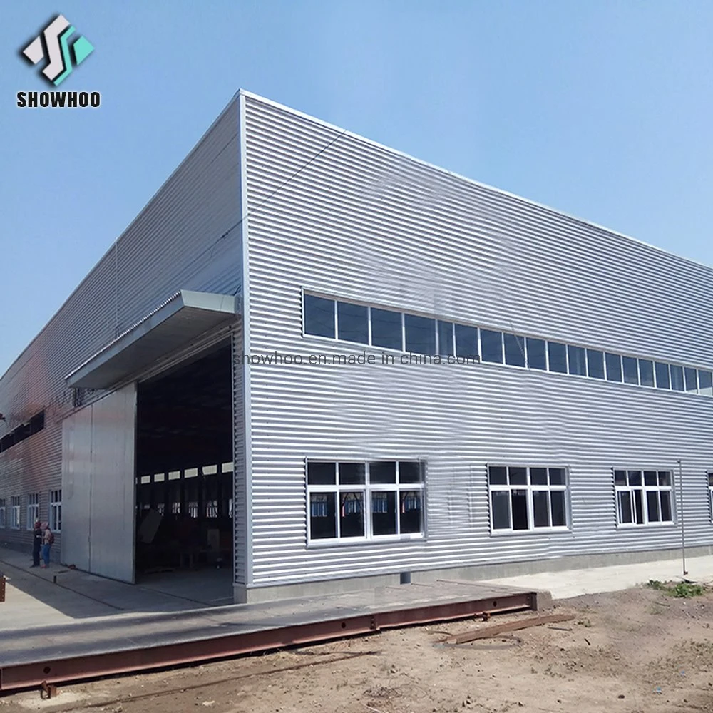 Construcción de metal Industrial prefabricada Modular aislado de almacén