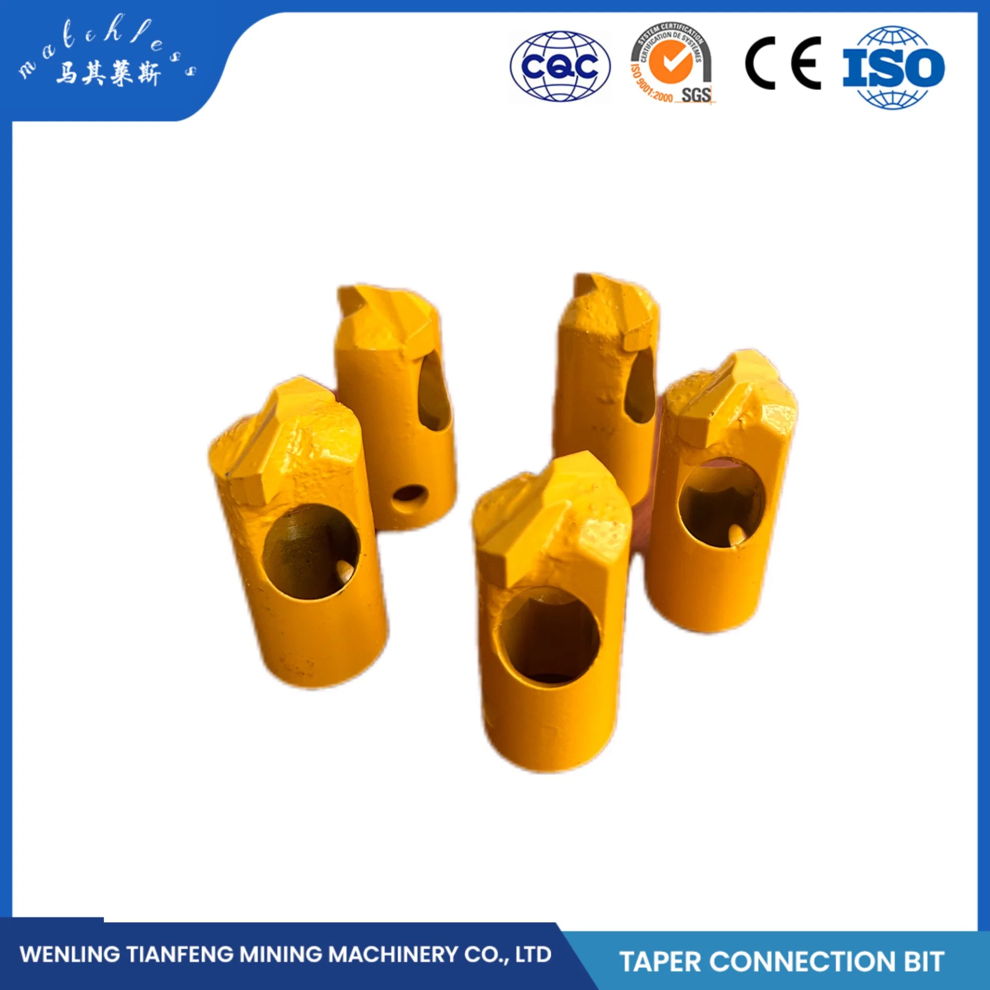 Hexagonal Connection Anchor Support Drill Bit Rock Drilling Tools Easy Powder Discharge Trough Drill Bit