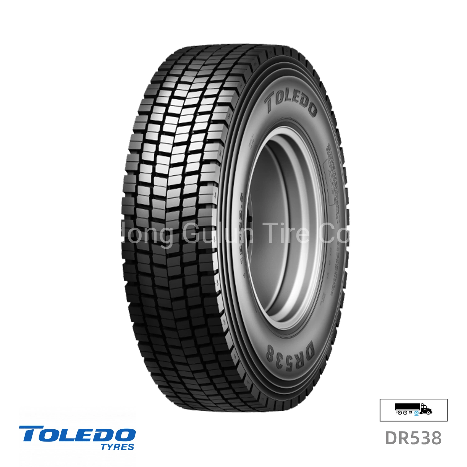 Qualité Radial TBR 11r24.5 11r22.5 pneus de camion sans chambre à air Dr520