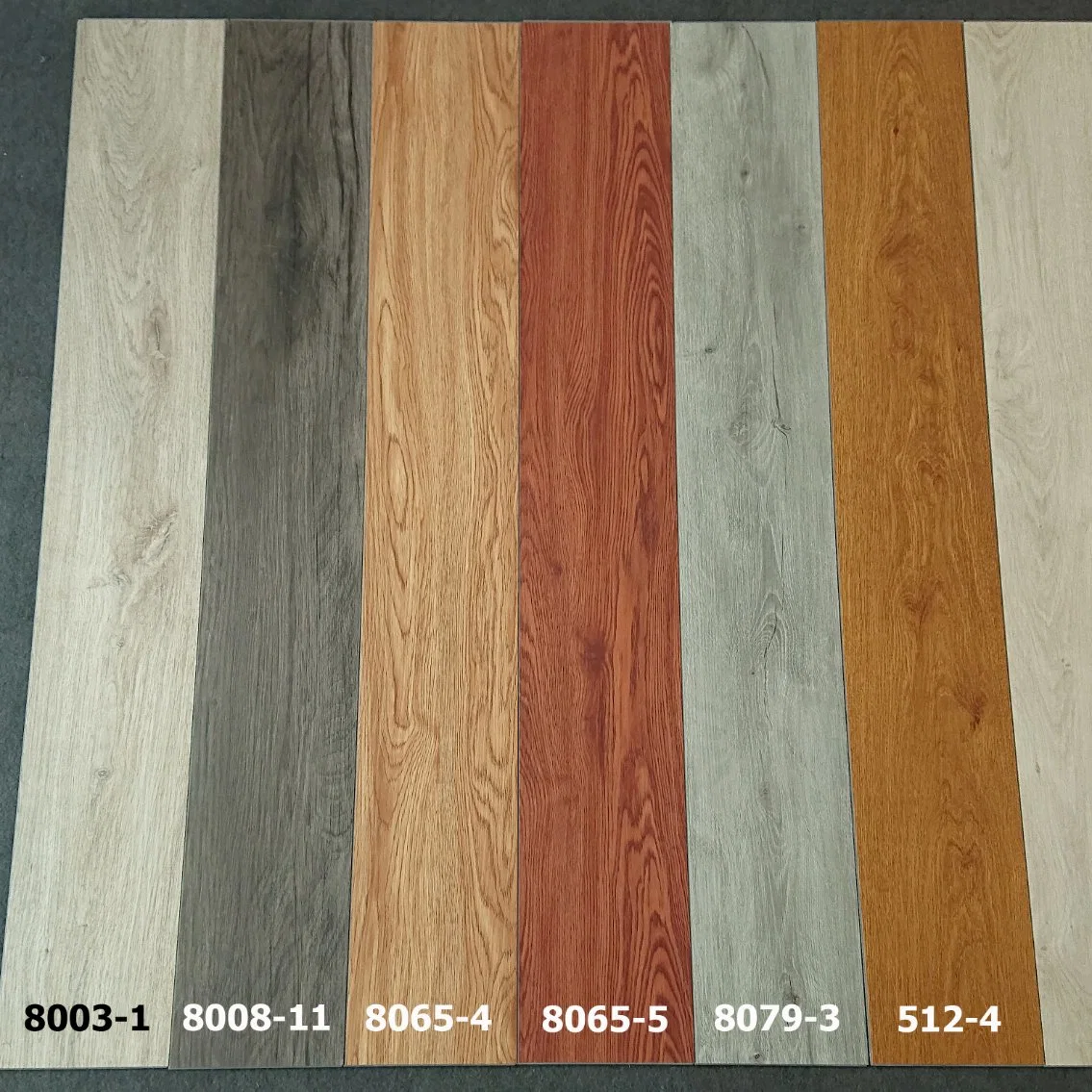 5mm 6mm Spc PVC Plastic Vinyl Flooring Plank Wood Stone Flooring Unilin Free Sample