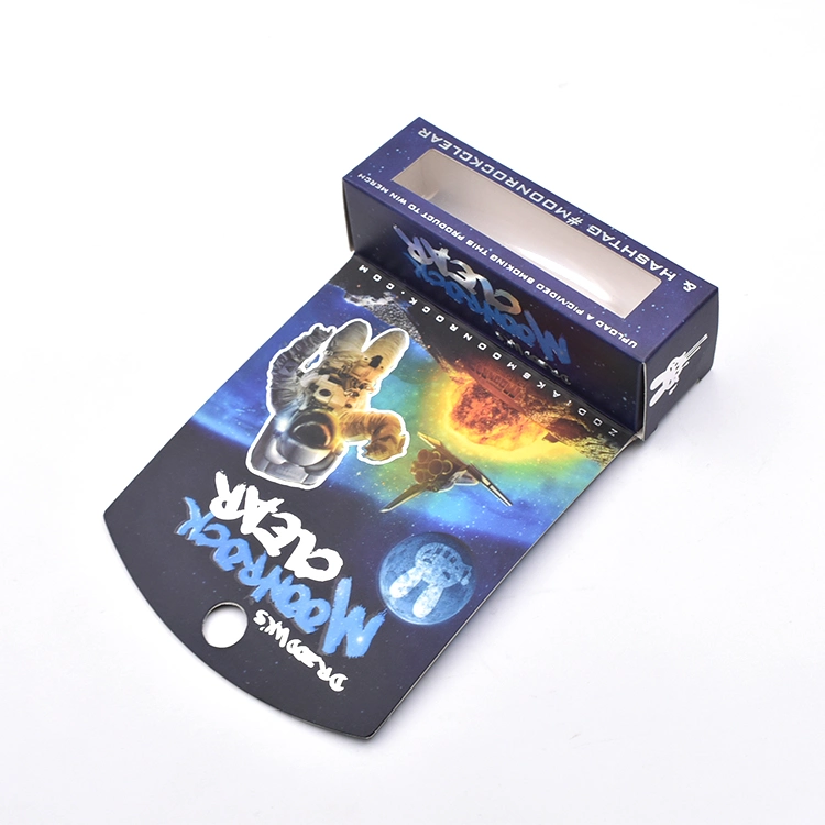 Custom Logo High quality/High cost performance Electronic Cigarette Packaging Box with EVA Lining Clear Window