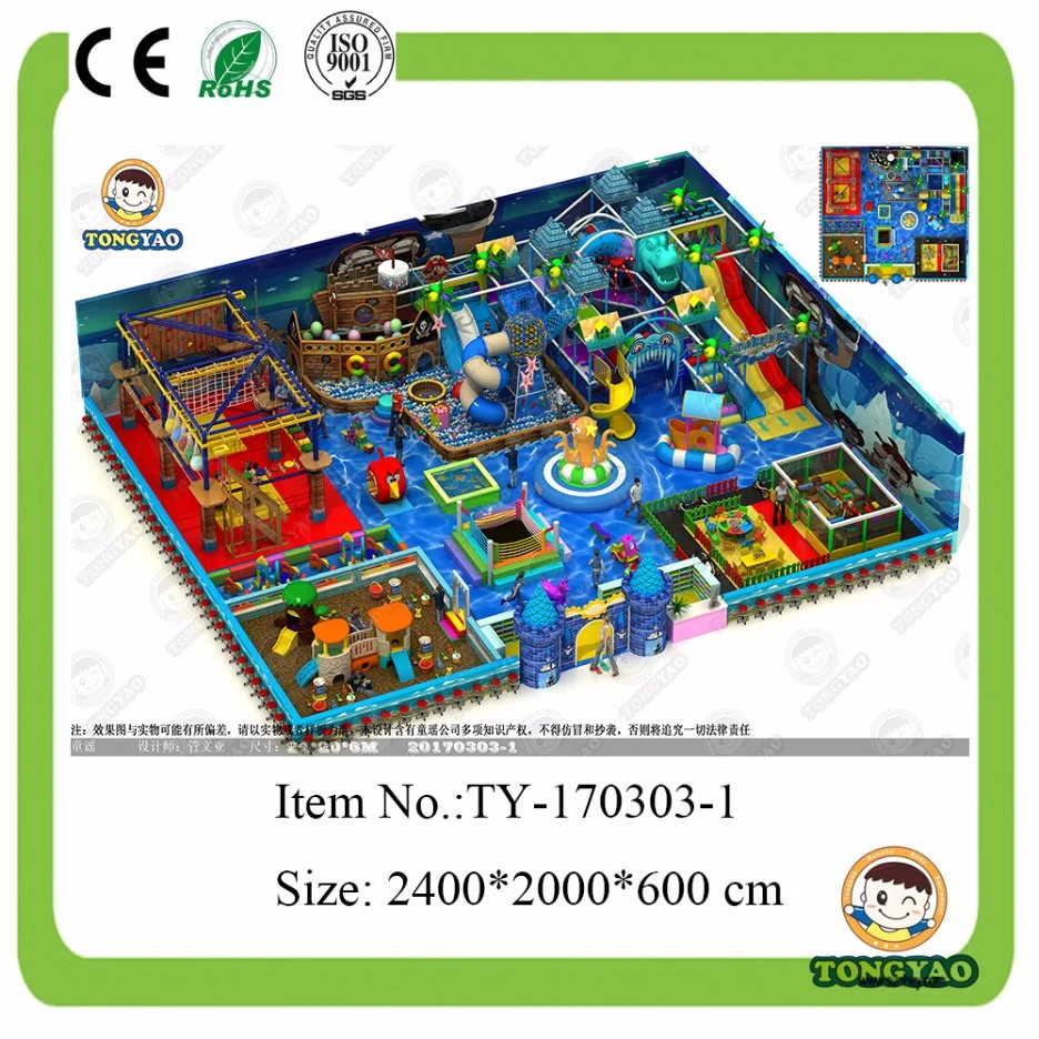 Fashion Indoor Playground for Sale with CE En1176 Standard (TY-170304-2)