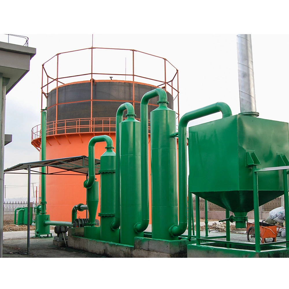 Umwandlung der Verbrennung gefährlicher Abfälle in Gaskül-Biomasse Generierung