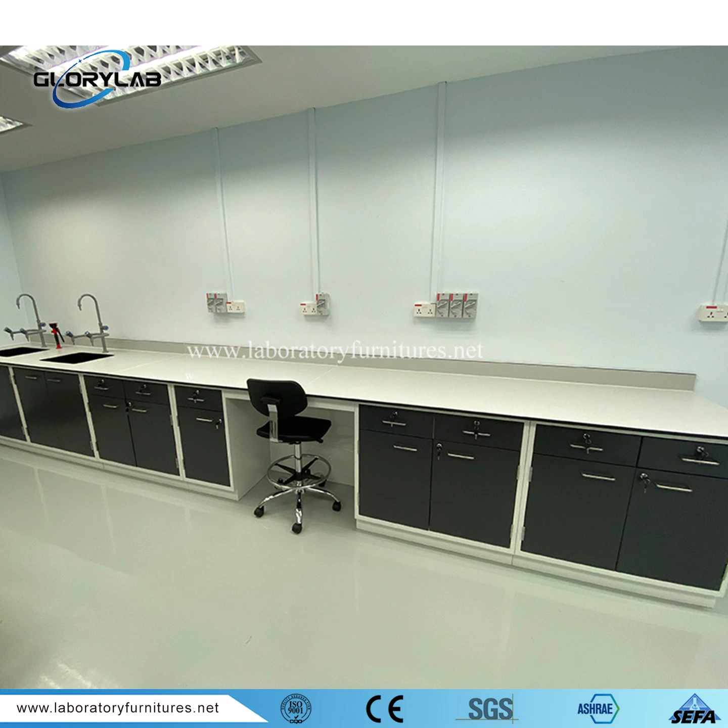 Professional School Chemistry Laboratory Furniture Supplier Jh-SL135