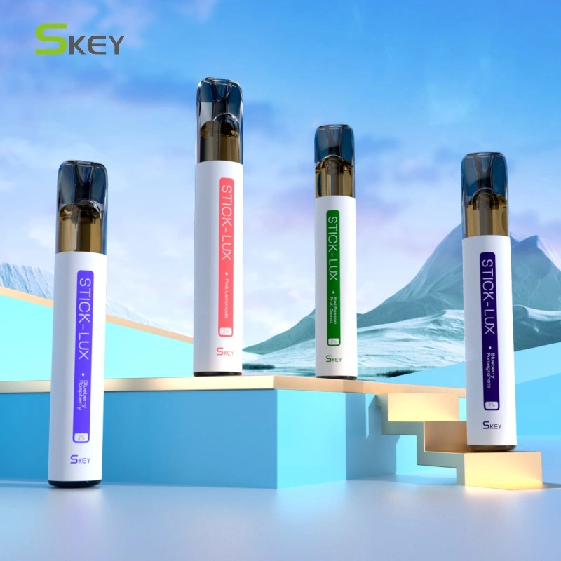 No Leakage No Burnt High quality/High cost performance  More Puffs Mesh Coil Visible Eliquid Tank Tpd Disposable/Chargeable Vape Skey Stick Lux 700 Vaporizer Electronic Cigarette Vape Pen Hookah