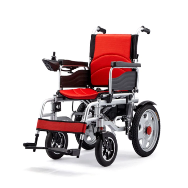 Manufacturer Electric Wheelchair Lightweight Portable Folding Wheelchair