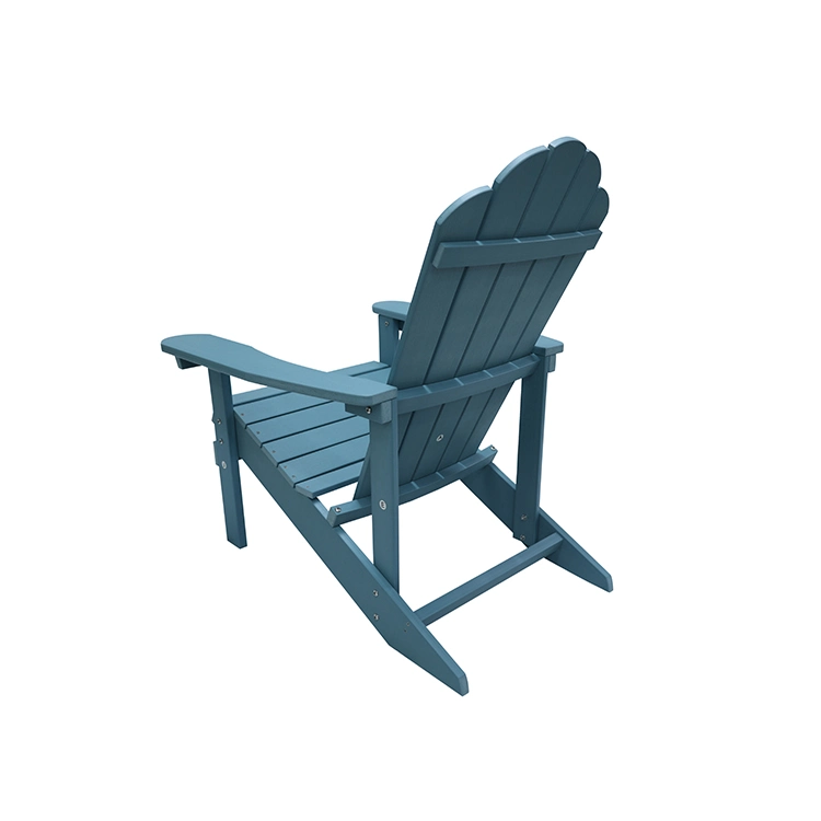 Bonne qualité Matériau écologique Design moderne Mobilier d'extérieur en bois de polystyrène Chaise pliante de style Adirondack de différentes couleurs.