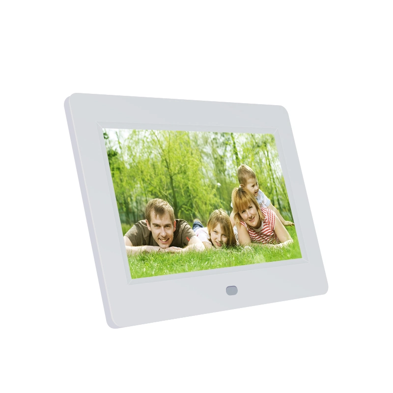 7 Polegada Digital Photo Frame montado na parede, loop automático a reprodução de vídeo