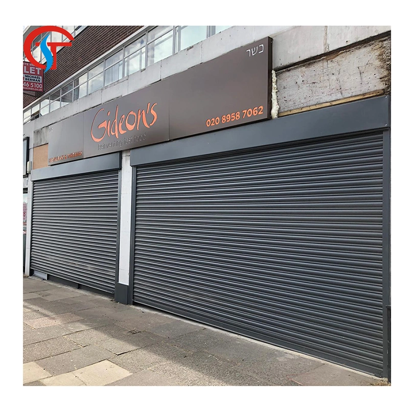 Superior Windproof Security Shop Front Aluminum Roller Shutter Door