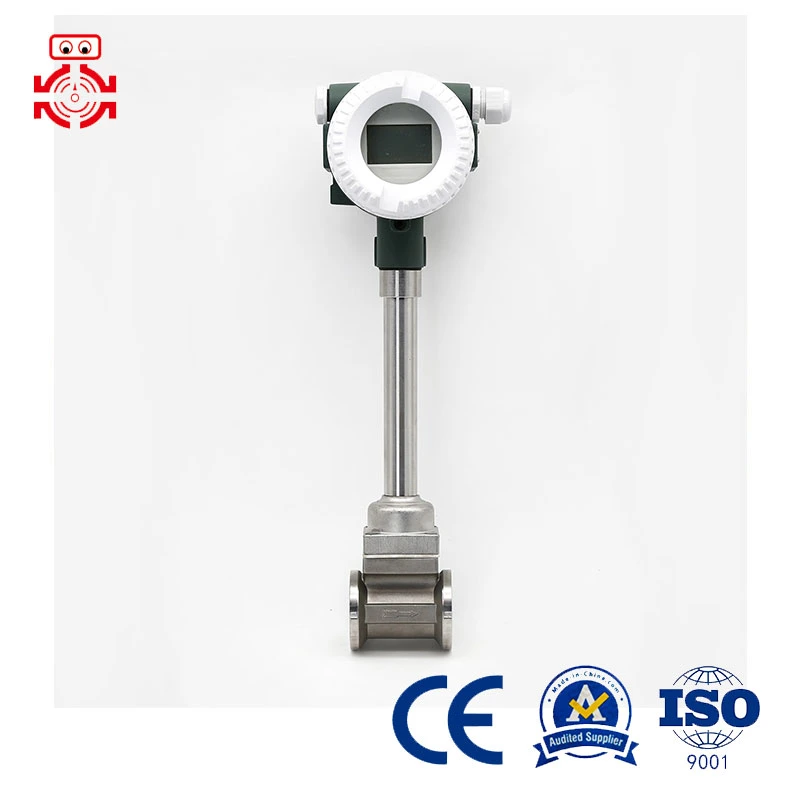 Manufacturer Intelligent Steam Vortex Flow Meter Digital Display Steam Pipeline Flowmeter Shandong Instrument Manufacturer