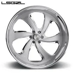 Custom Forged 18-26 Zoll geschmiedete Aluminium-Legierung LKW-Rad für Jeep 4X100 Chrom Off Road Replica Wheel