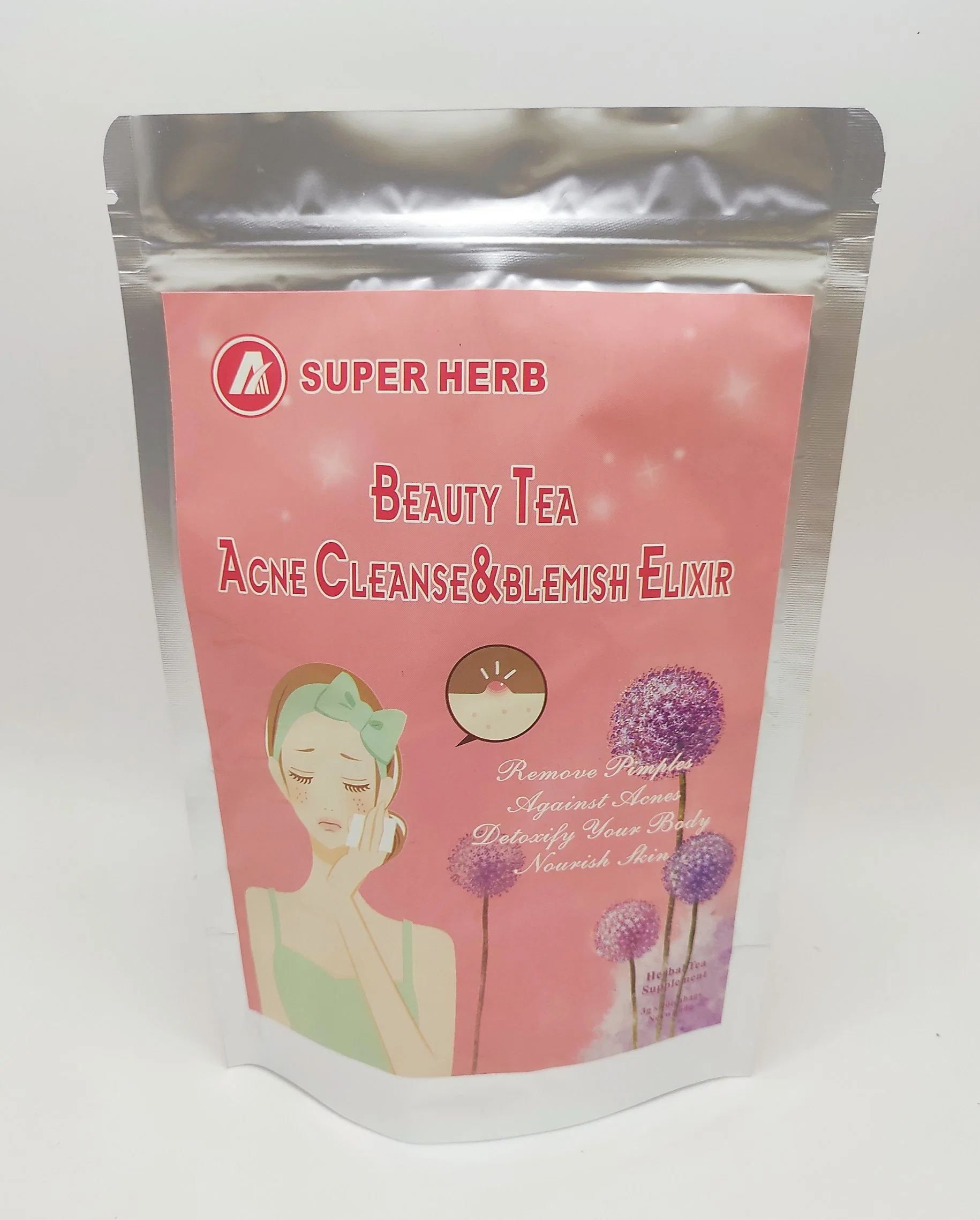 Bueno saludable para Anti acné limpia el té de la belleza del hígado