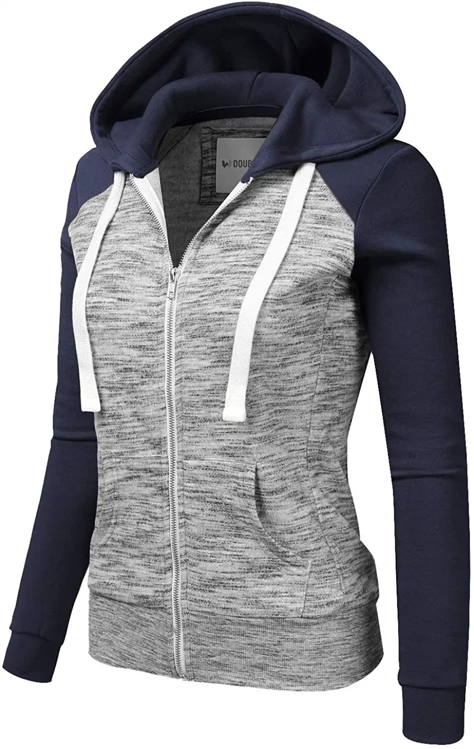 Heißer Verkauf Leichte dünne Zip-Up Hoodie Jacke für Frauen besitzen Hersteller Supplier Support OEM &amp; ODM Design