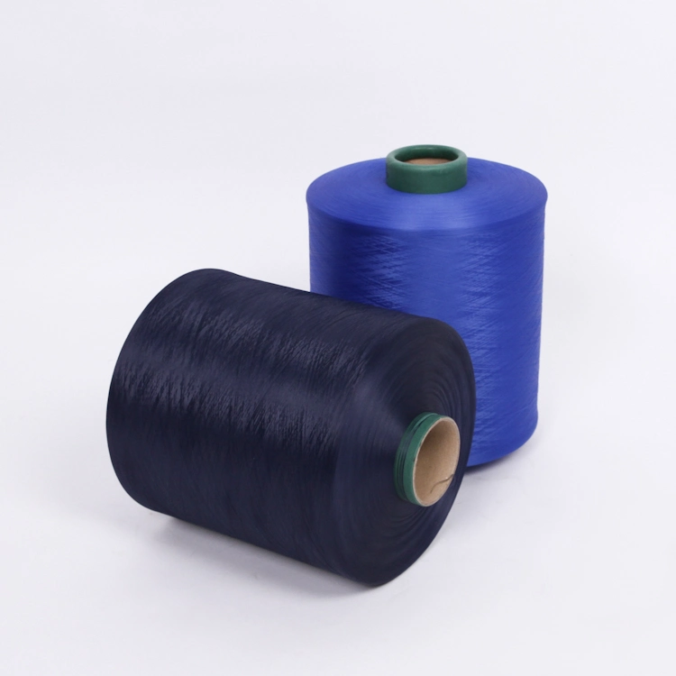 Polyester DTY 100d/48f SD Nim Black Textile Yarns China