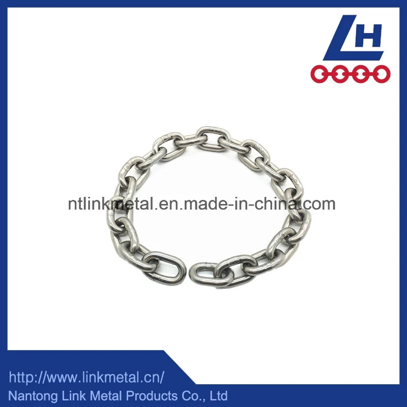 G30 Stainless Steel DIN766 Proof Coil Chain