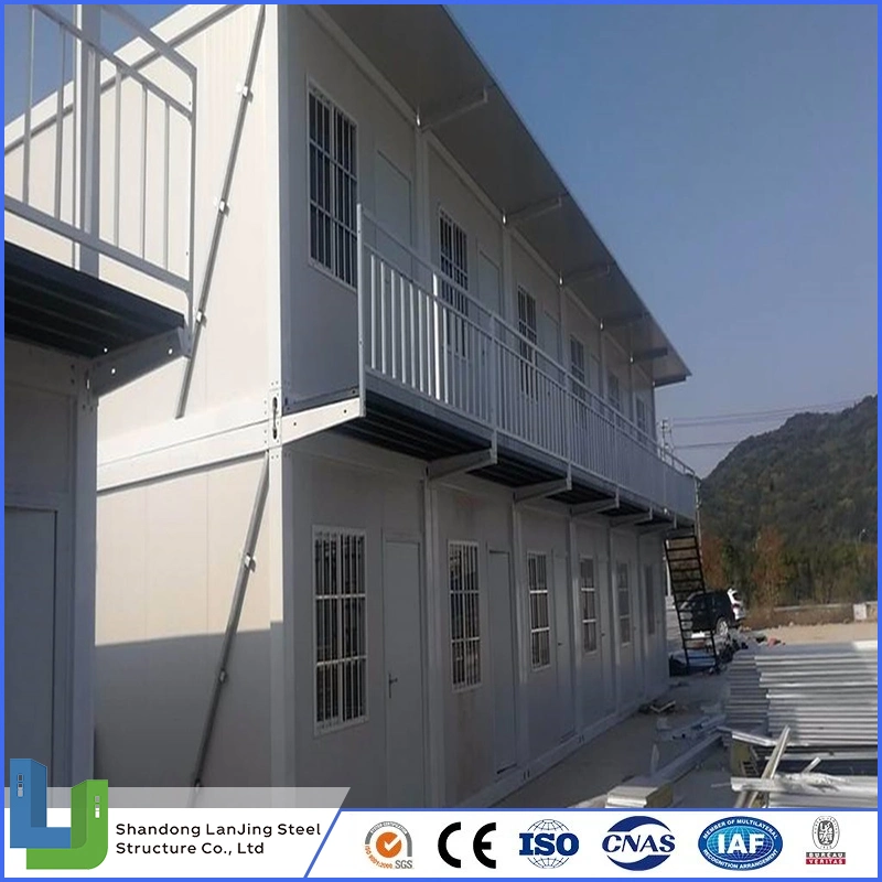 20FT Ready Made Temporary Building Plan Prefabricated Container House Container House 2 Bedroom